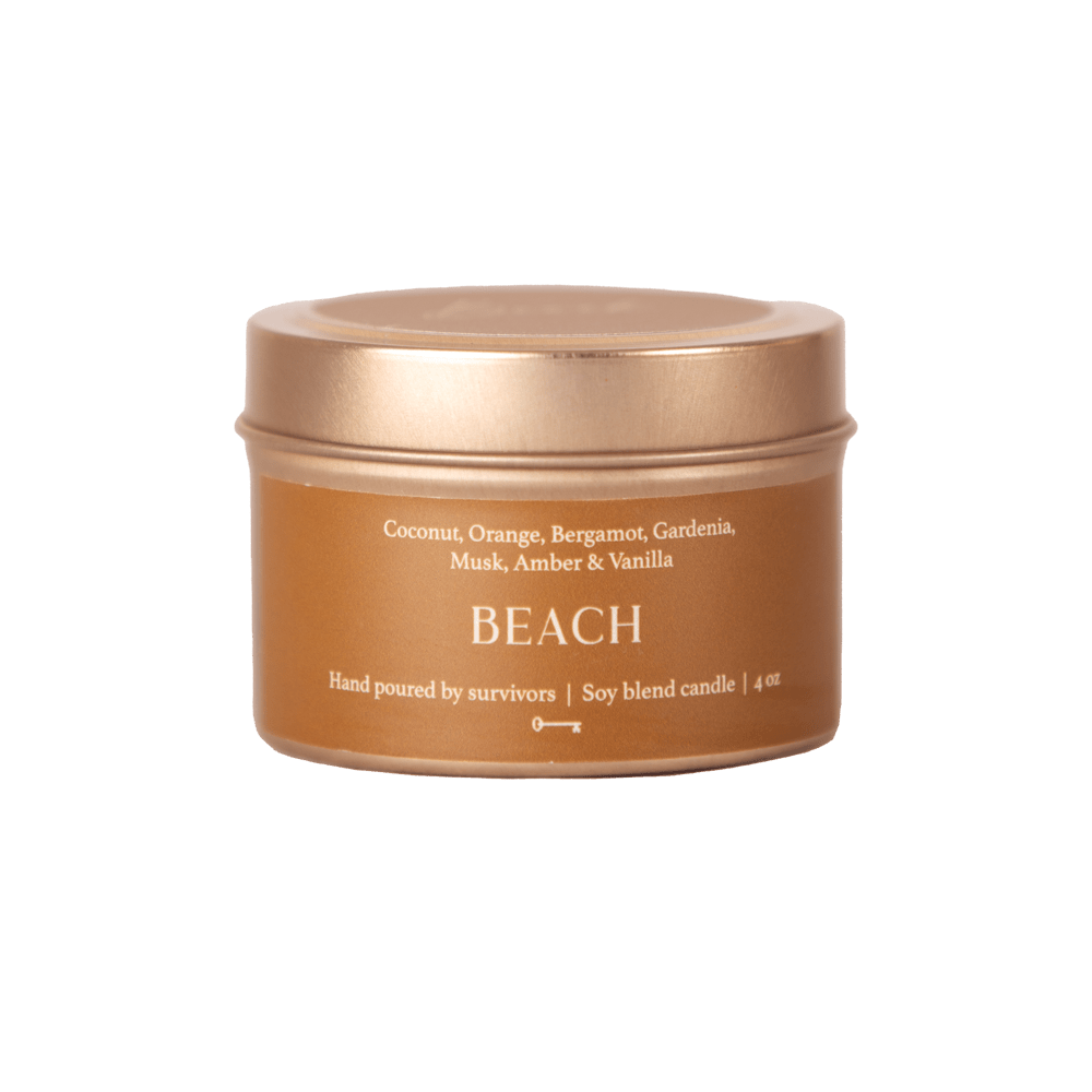 Beach 4 oz Candle - Addy Avenue