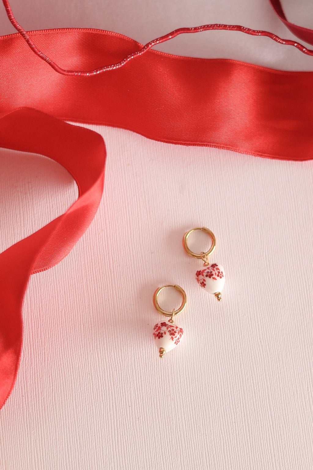 Bella Hoop in Red - Addy Avenue