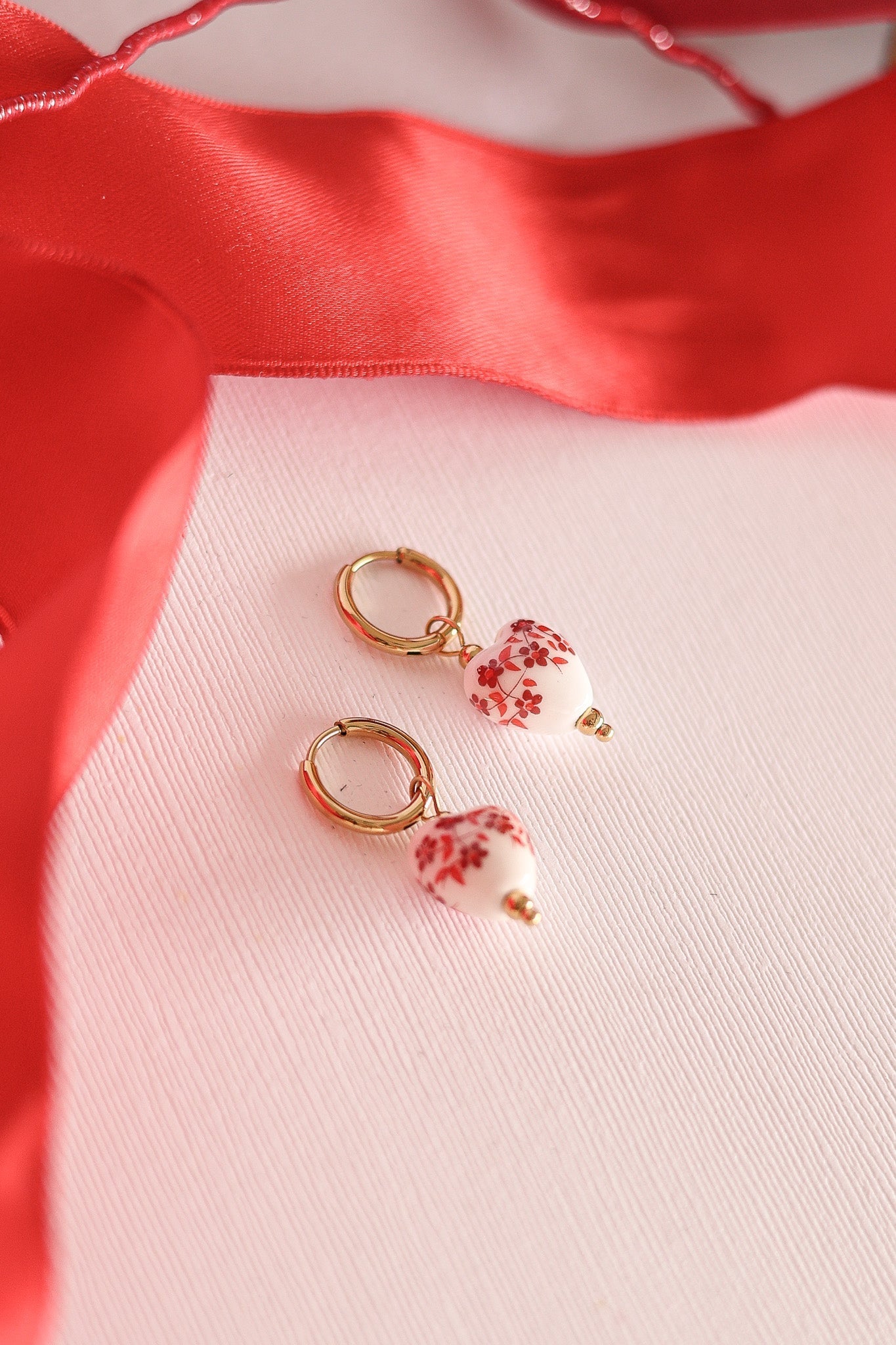 Bella Hoop in Red - Addy Avenue