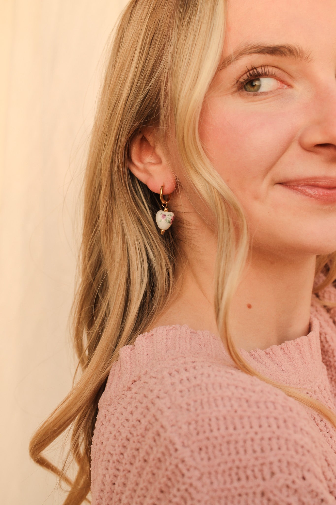 Bella Hoop in Rose - Addy Avenue