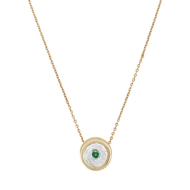 BIRTHSTONE 14K GOLD NECKLACE - Addy Avenue