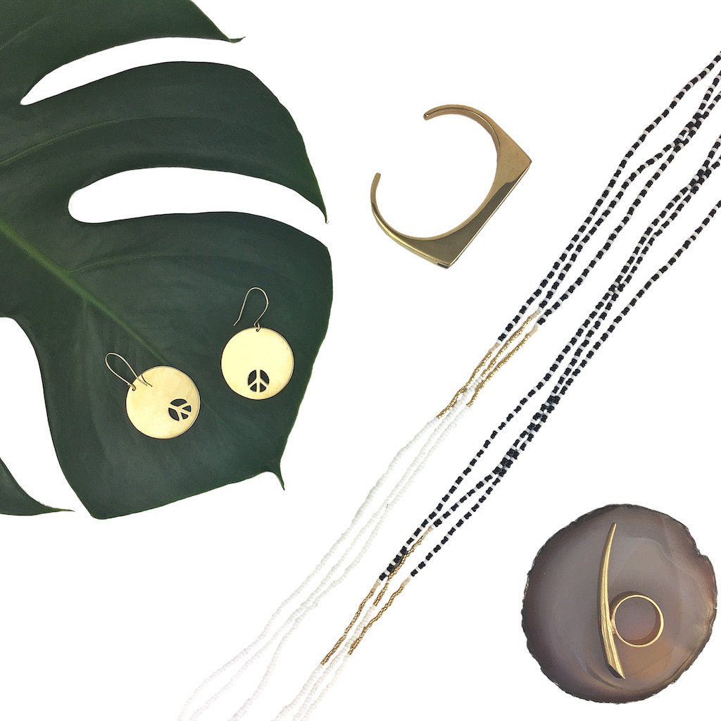 Bombshell Peace Earrings - Addy Avenue