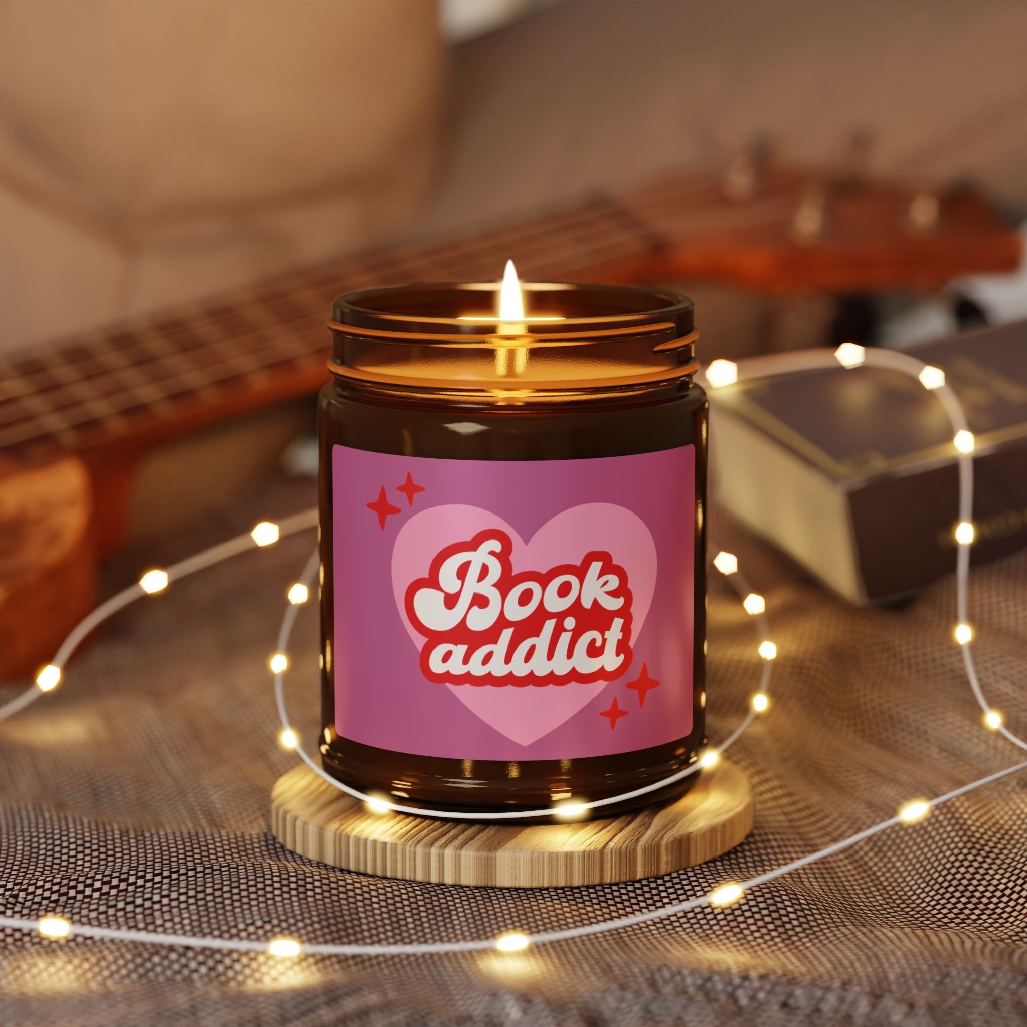 Book Addict Candle | 9 oz - Addy Avenue