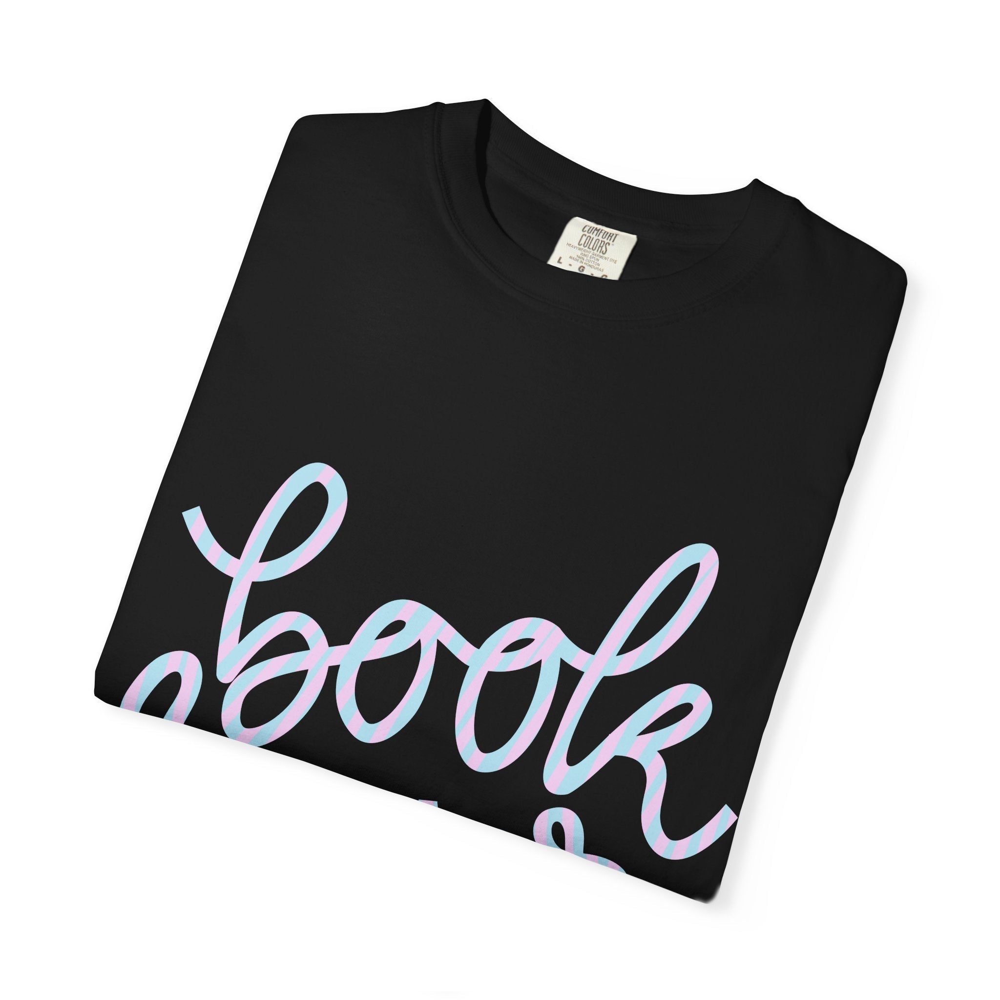 Book Lover T-shirt | Script Heart Typography, Reader Shirt - Addy Avenue