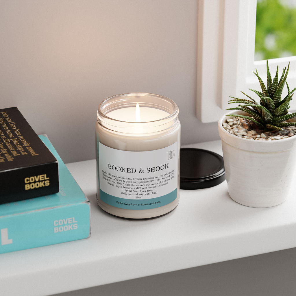 Booked & Shook | Candle, 9oz - Addy Avenue