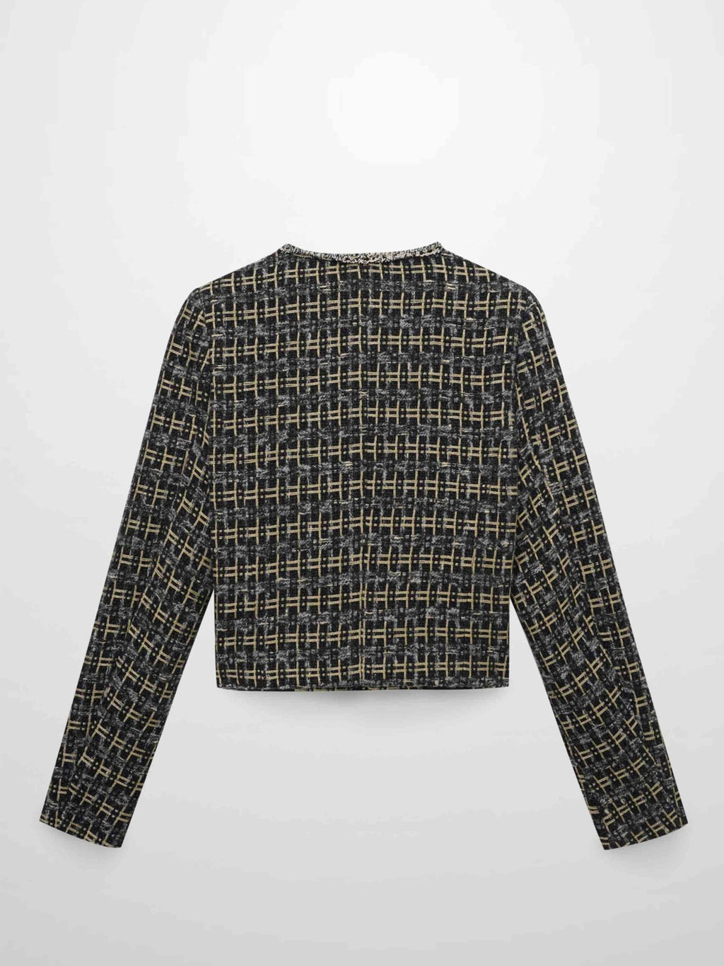 Boucle Jacket - Black/Gold - Addy Avenue