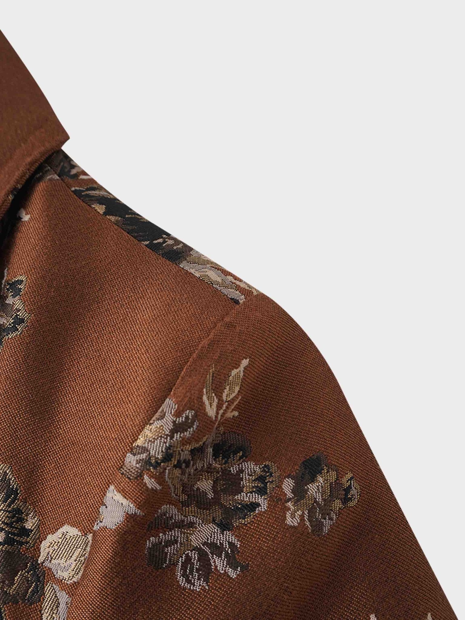 Brocade Blazer - Copper Floral - Addy Avenue