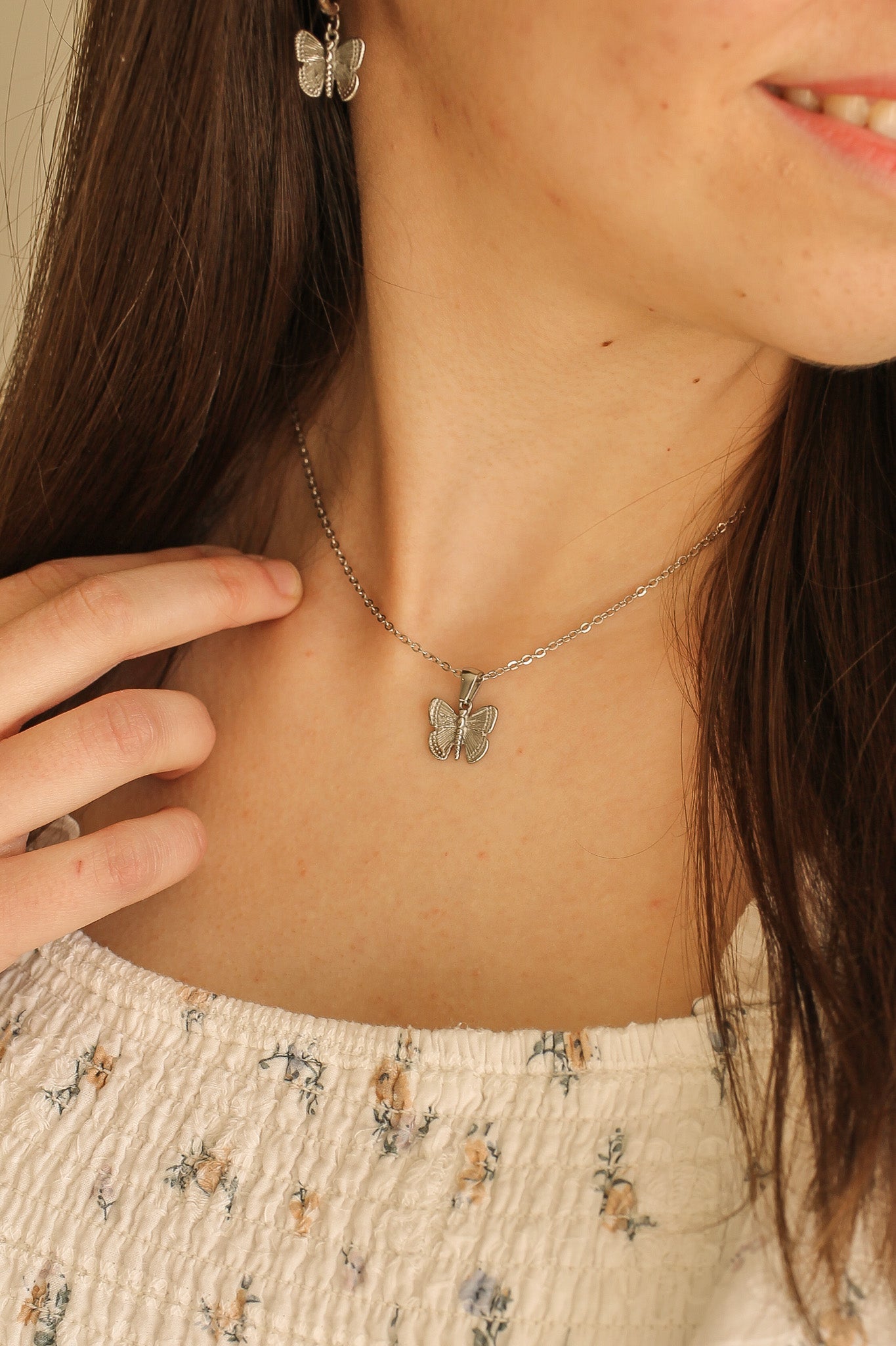 Butterfly Necklace - Addy Avenue