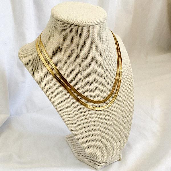 Cascade Herringbone Necklace - Addy Avenue