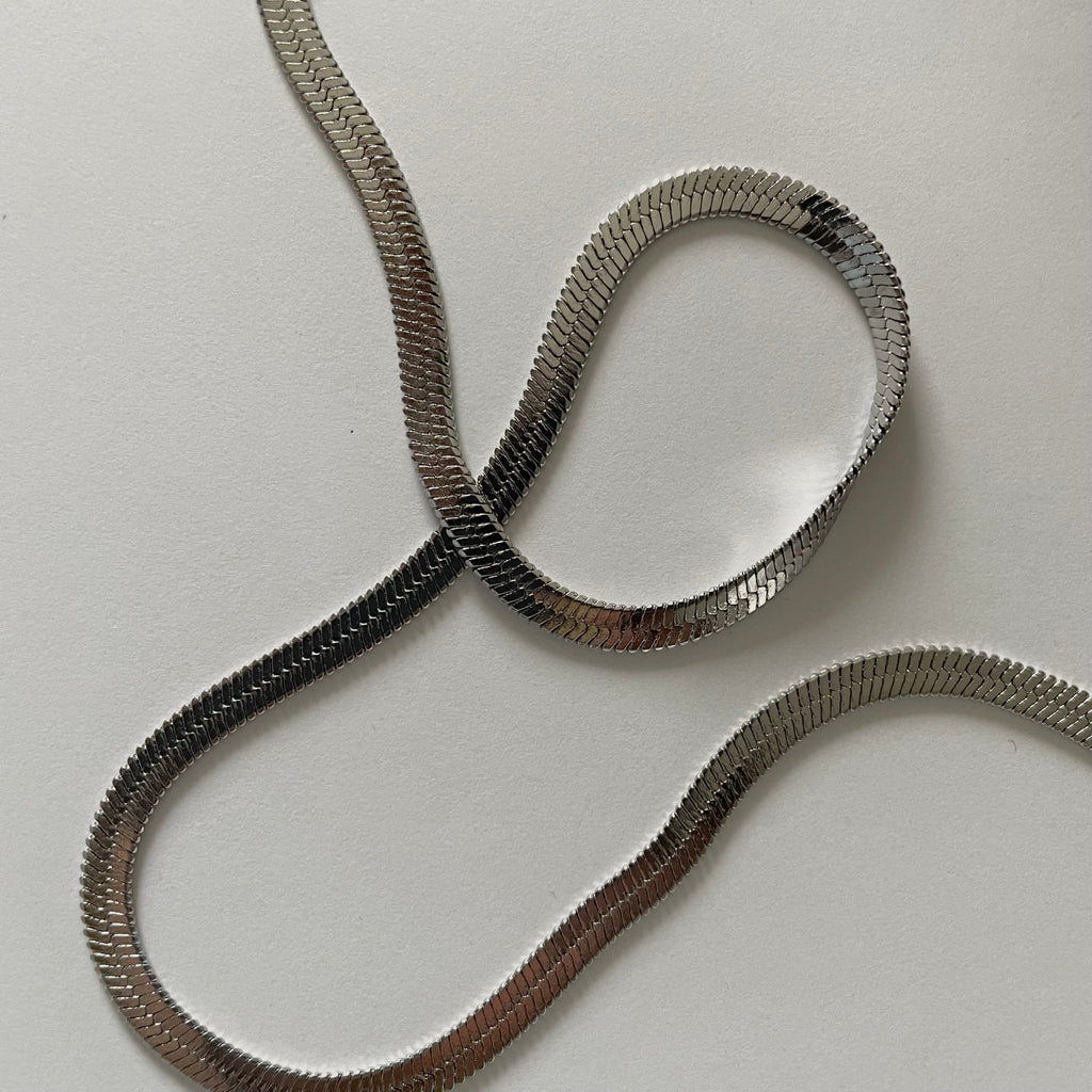 Cascade Herringbone Necklace - Addy Avenue