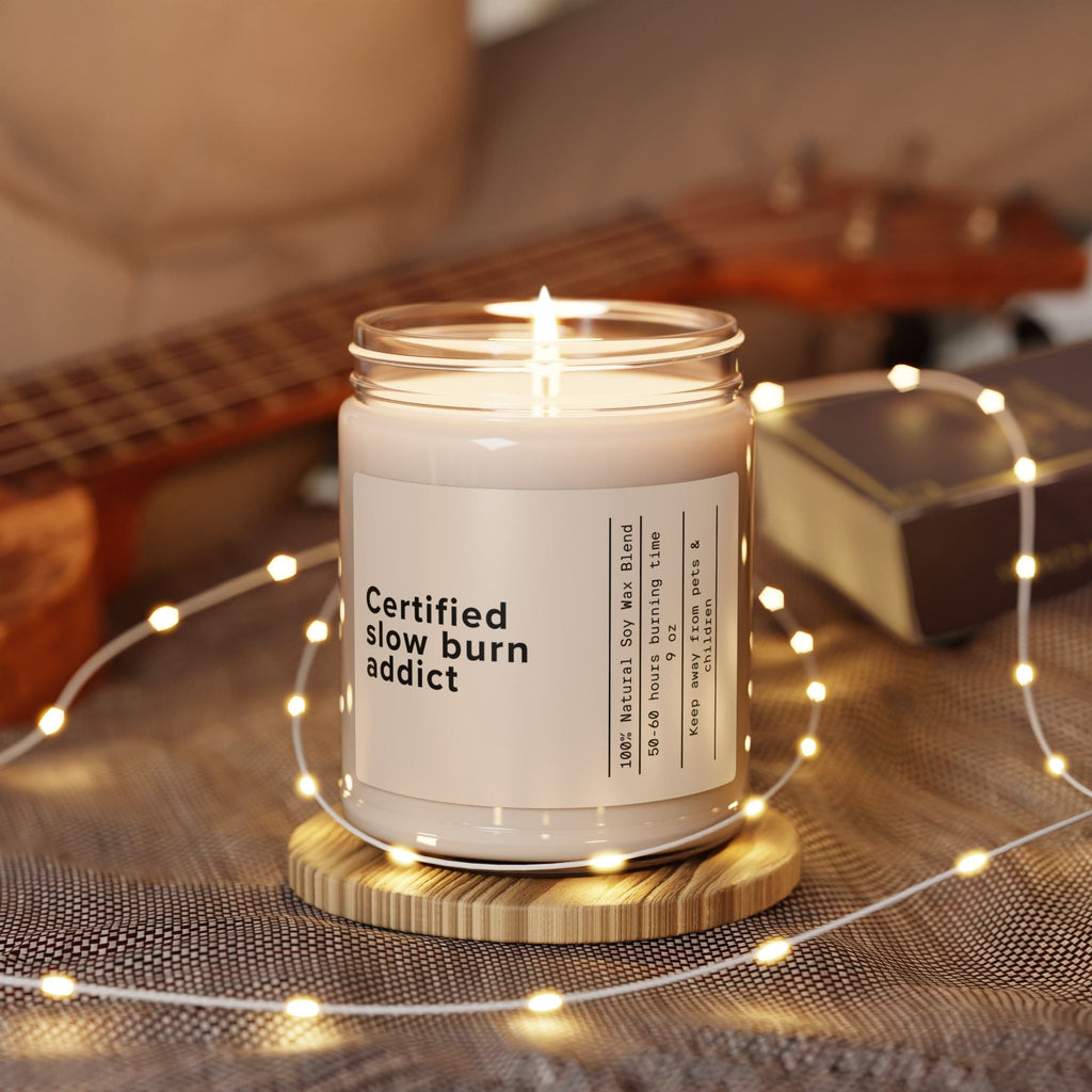 Certified Slow Burn Expert Candle | Scented Soy 9oz - Addy Avenue