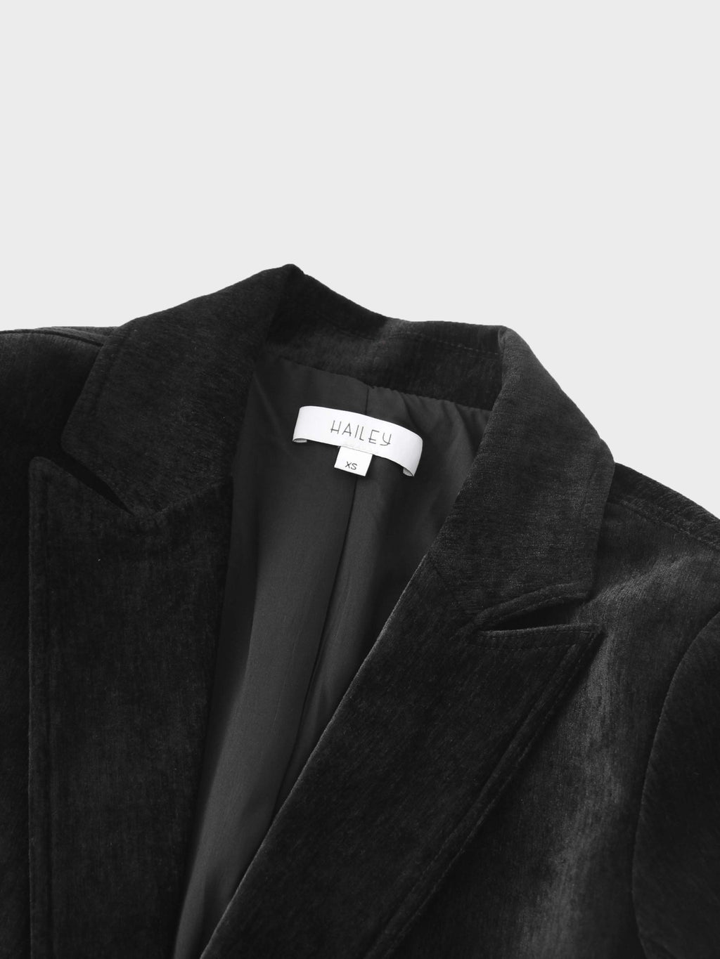 Chenille Blazer - Black - Addy Avenue