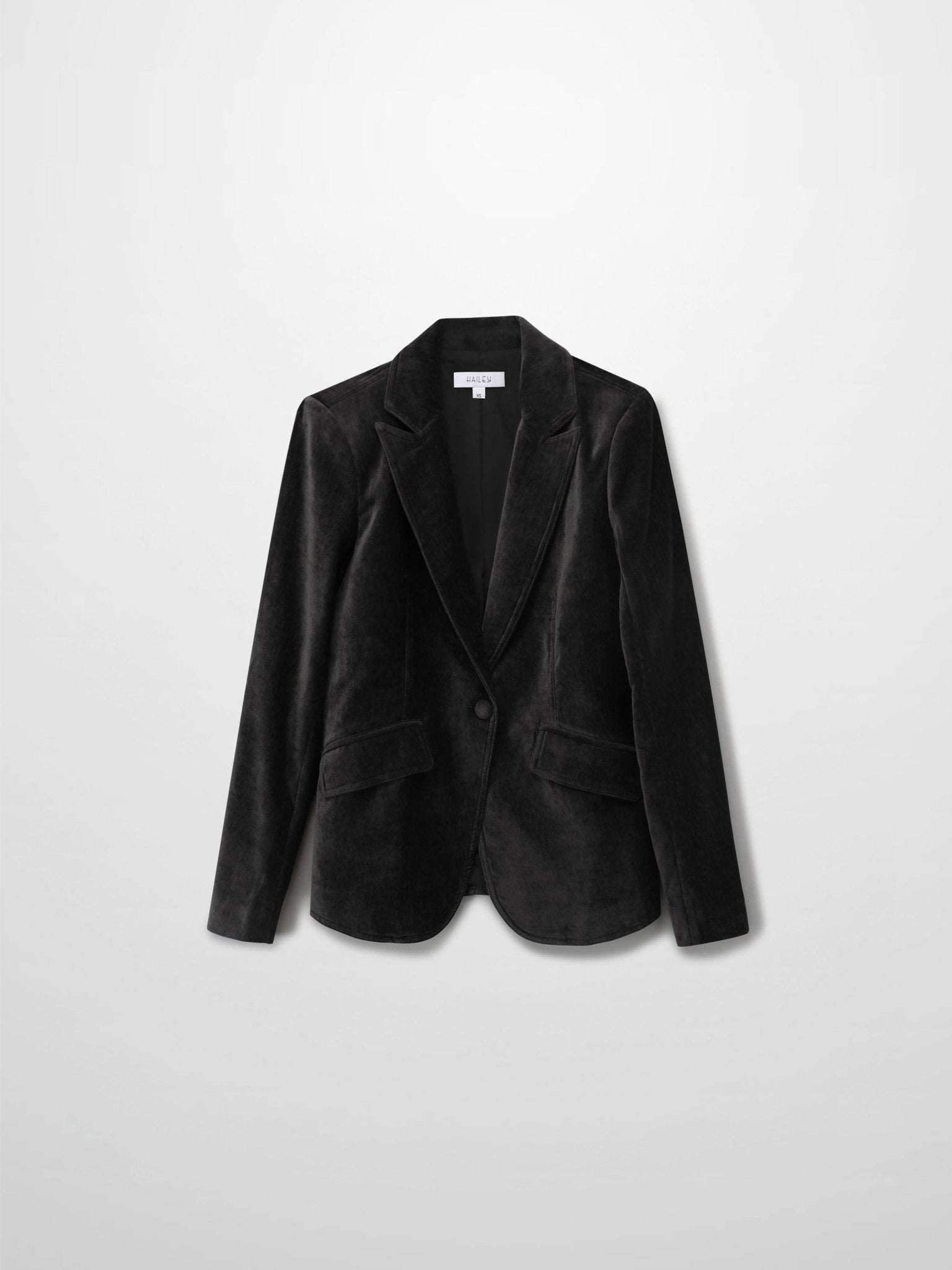 Chenille Blazer - Black - Addy Avenue