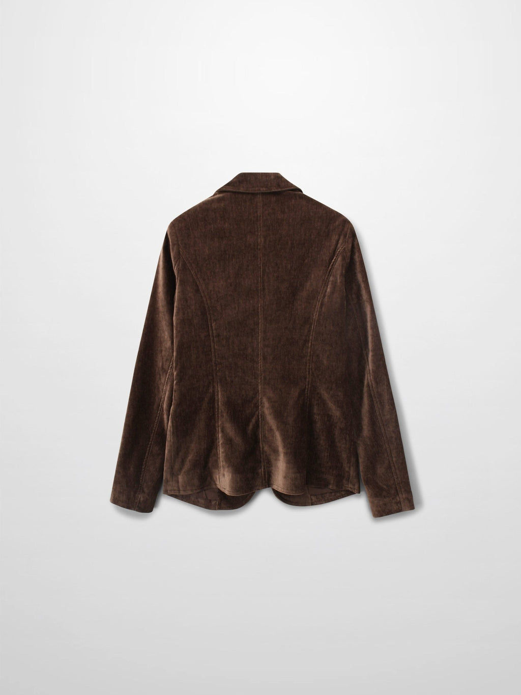 Chenille Blazer - Brown - Addy Avenue