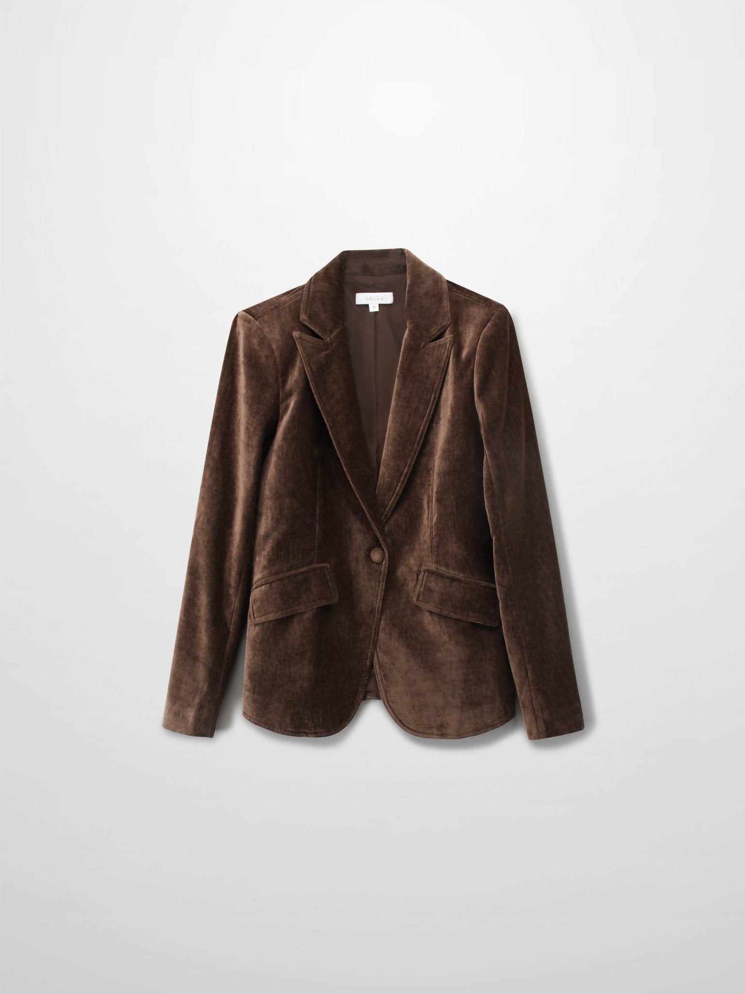 Chenille Blazer - Brown - Addy Avenue