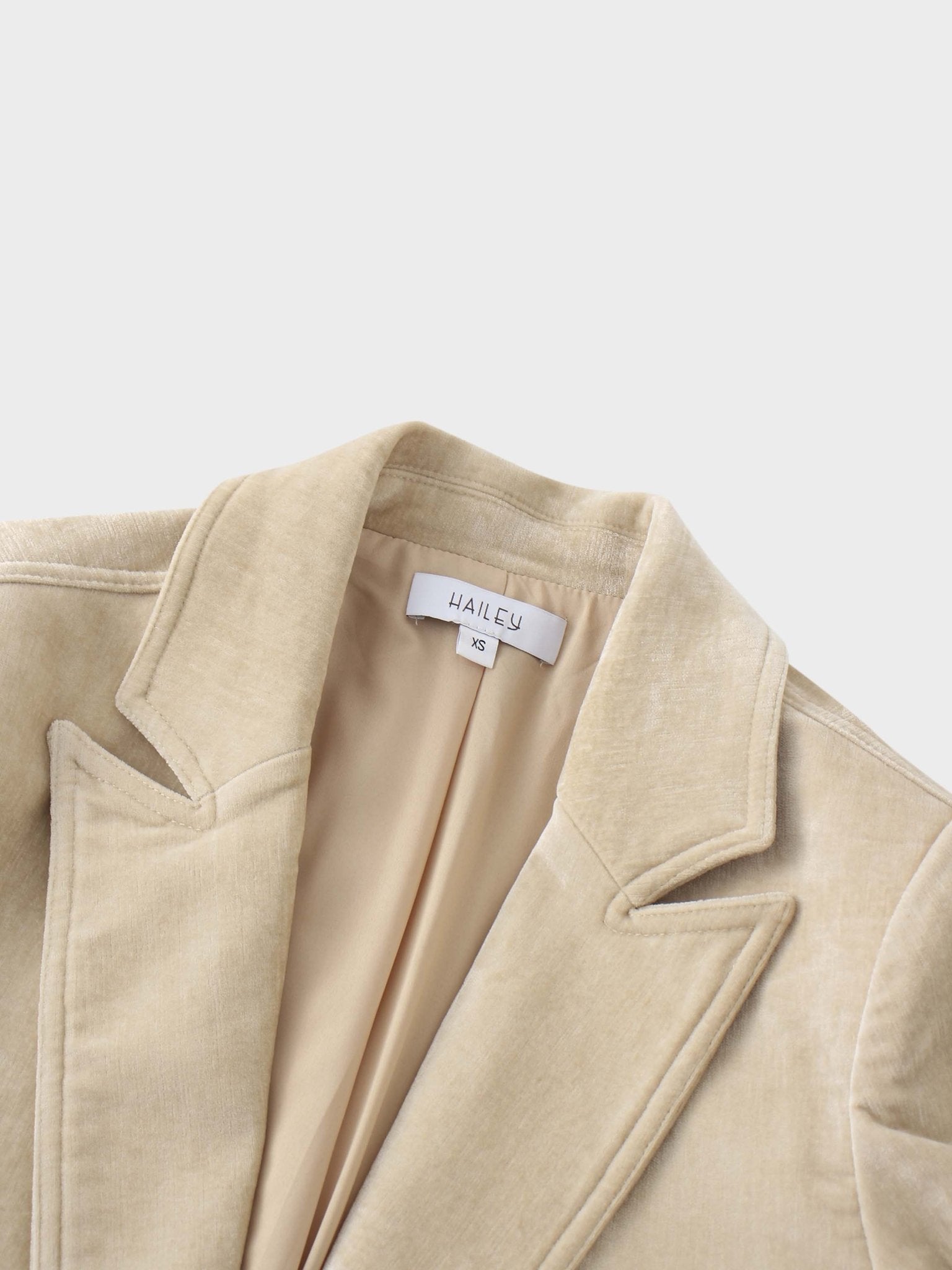 Chenille Blazer - Ivory - Addy Avenue