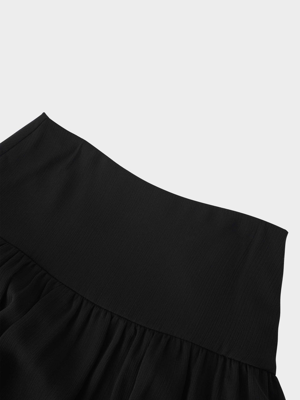 Chiffon Layered Skirt - Black - Addy Avenue