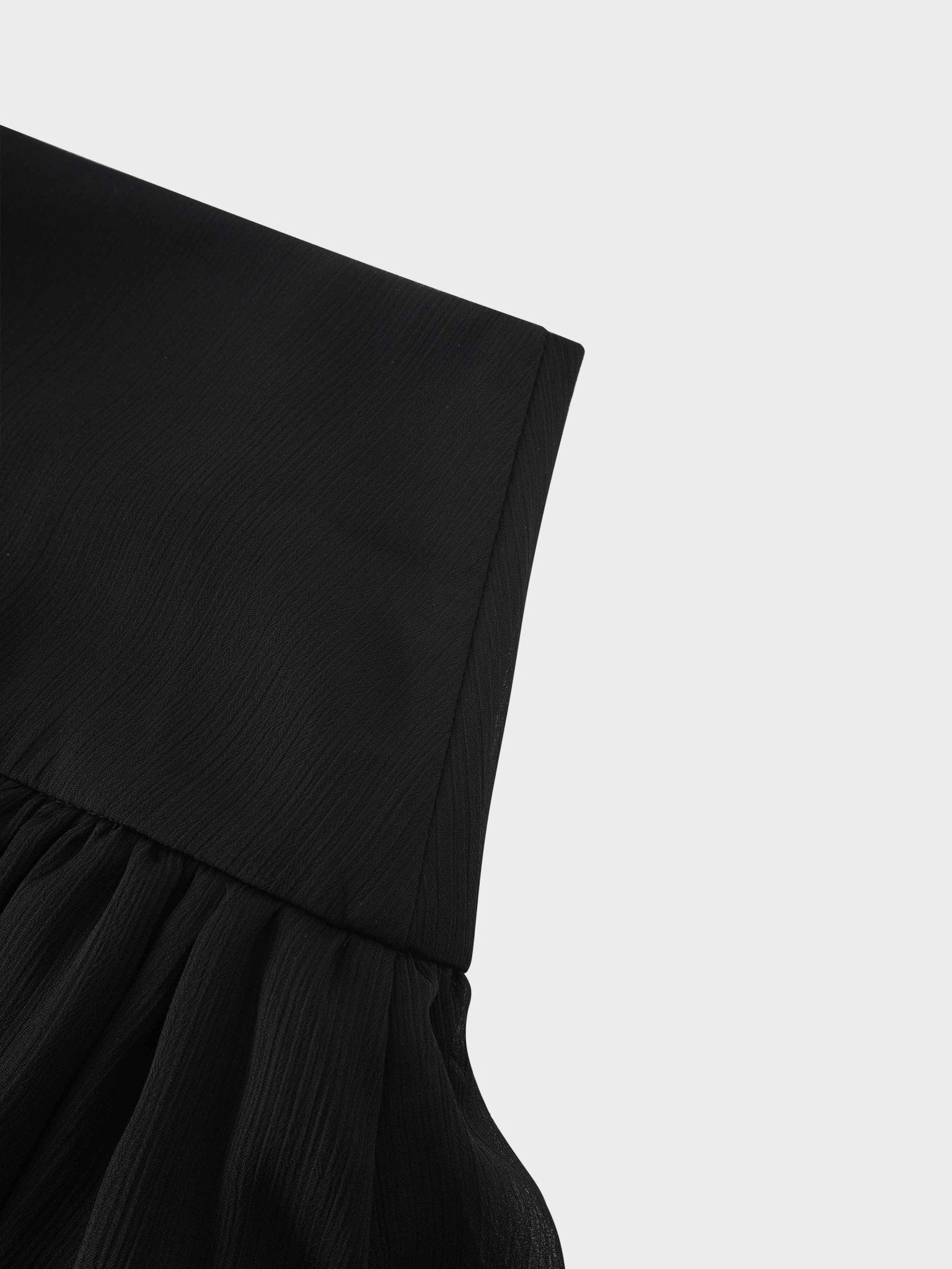 Chiffon Layered Skirt - Black - Addy Avenue