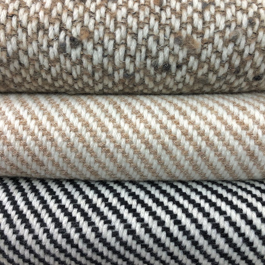 Chunky Camel Stripe Alpaca Throw - Addy Avenue