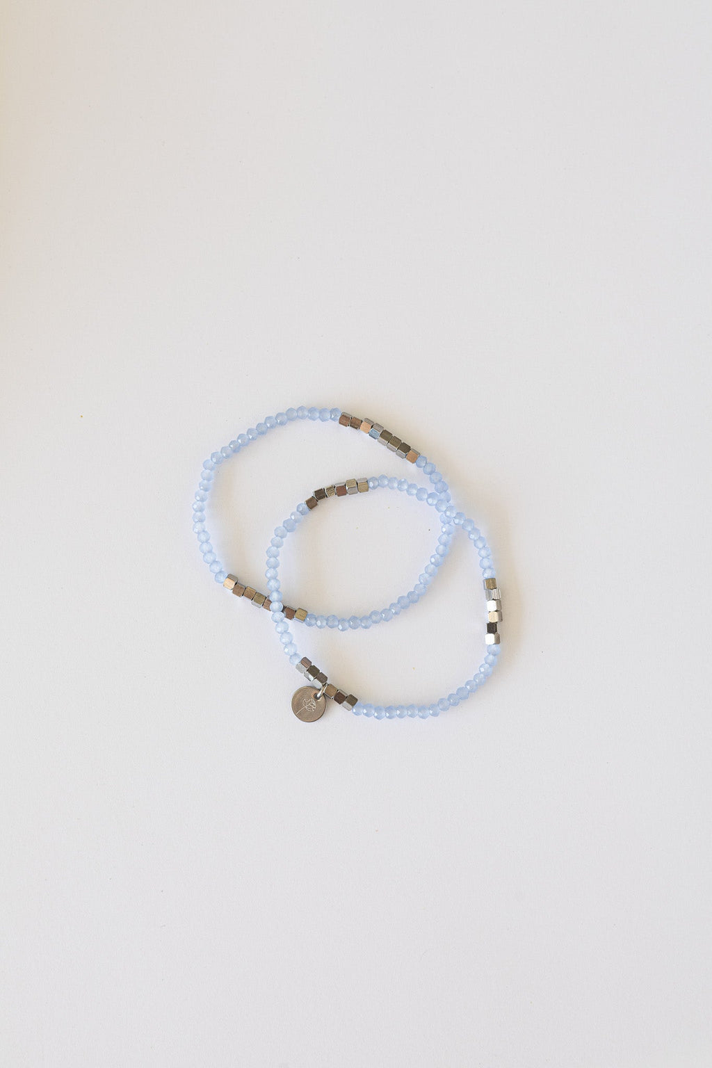 Clara Stretch Bracelet Set in Blue - Addy Avenue