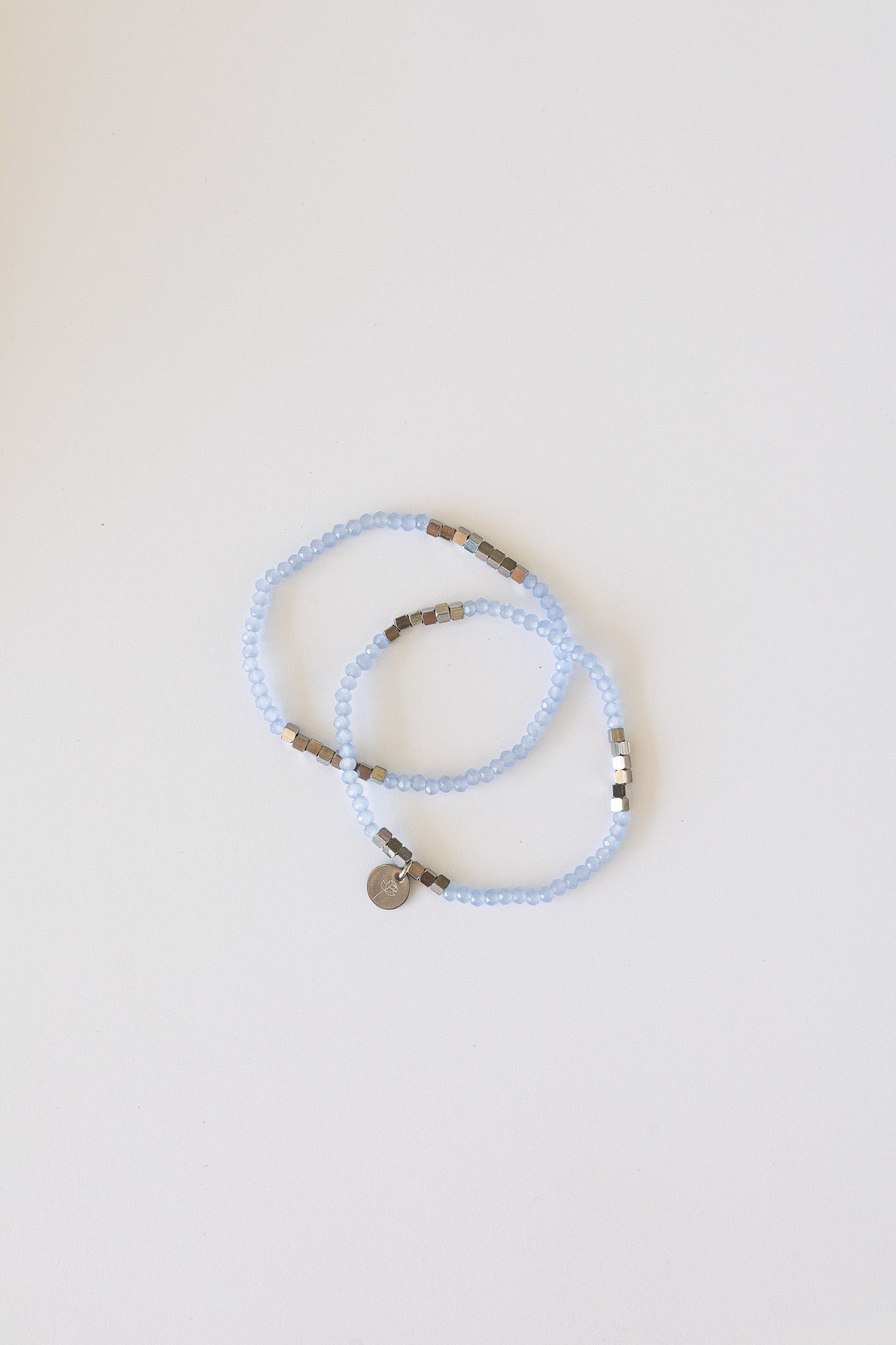 Clara Stretch Bracelet Set in Blue - Addy Avenue
