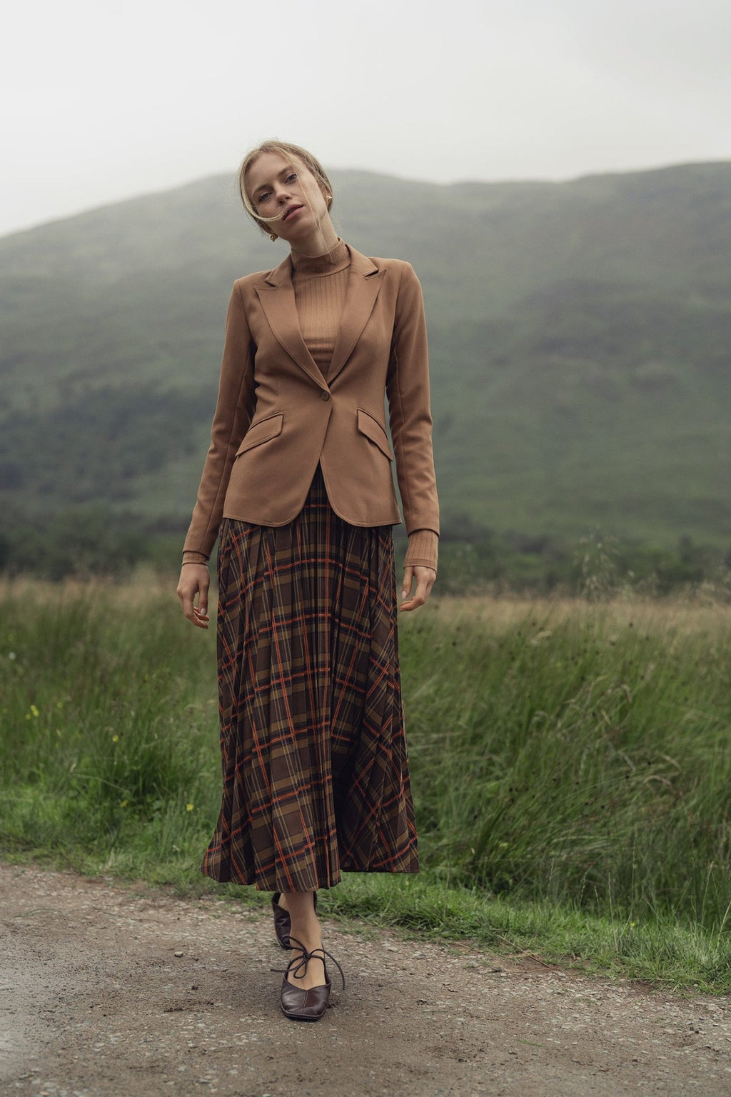 Classic Blazer - Camel - Addy Avenue