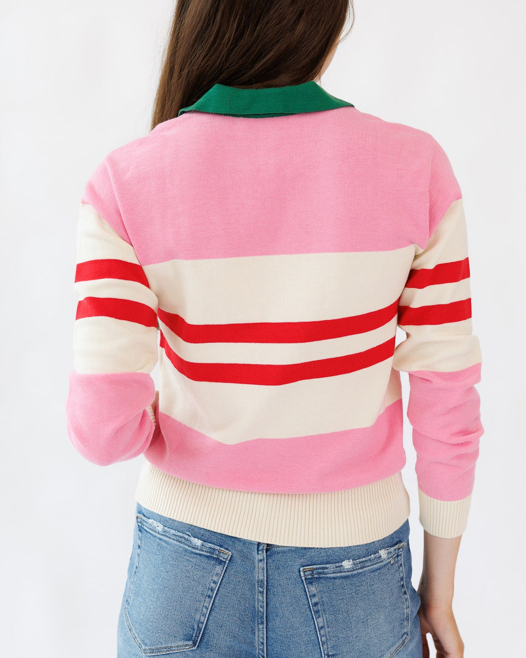 Cozy Collared Pullover Sweater in Soft Fabric Blend - Addy Avenue