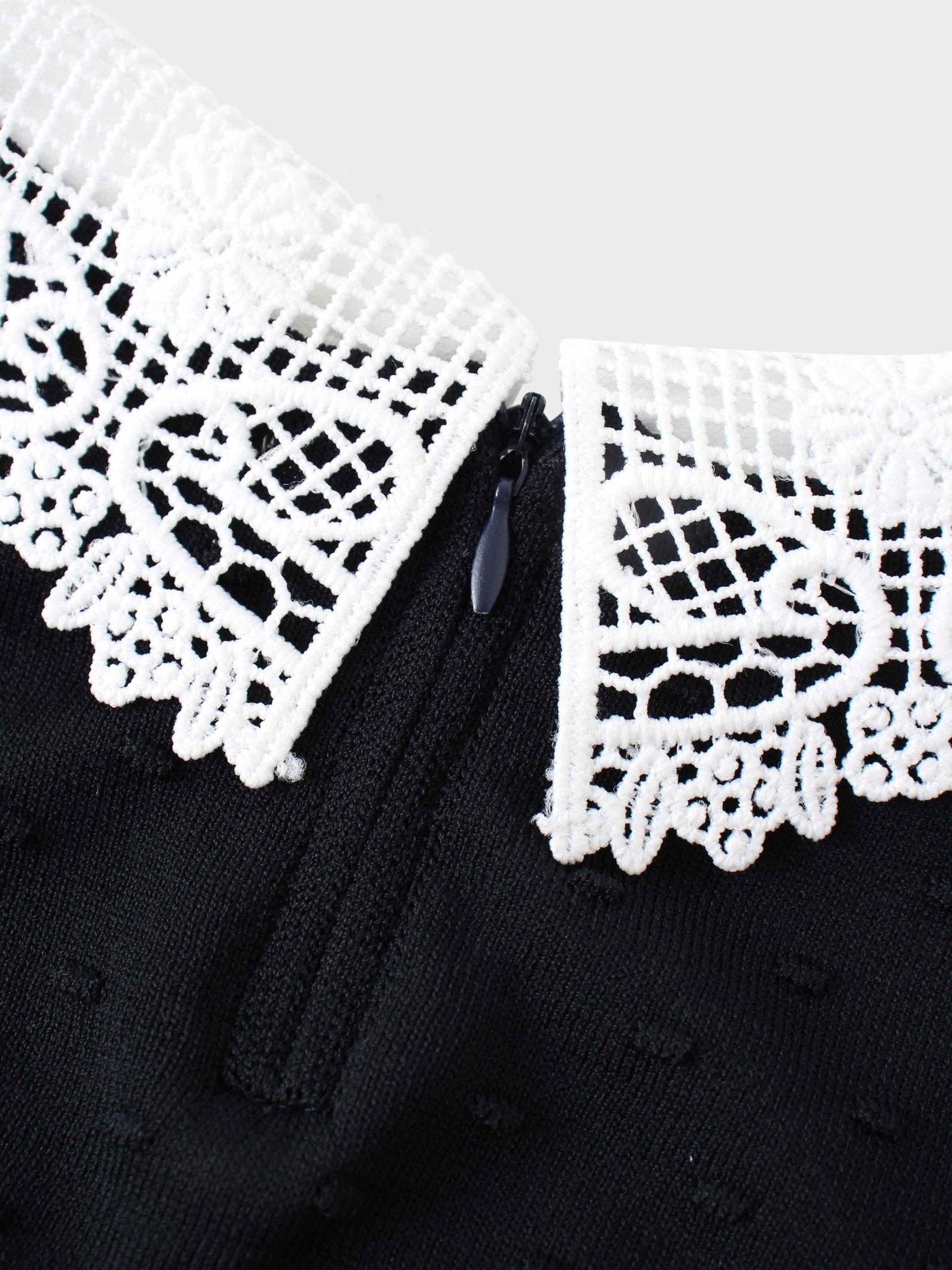 Crew Neck Pebbled Sweater - Navy - Addy Avenue