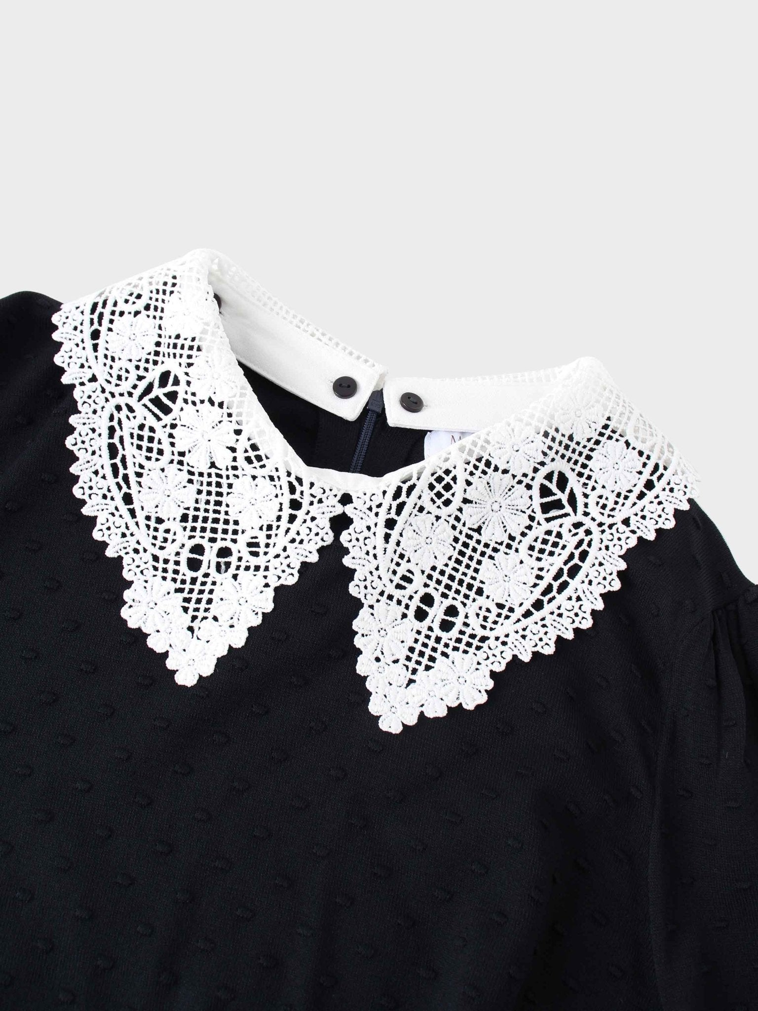 Crew Neck Pebbled Sweater - Navy - Addy Avenue