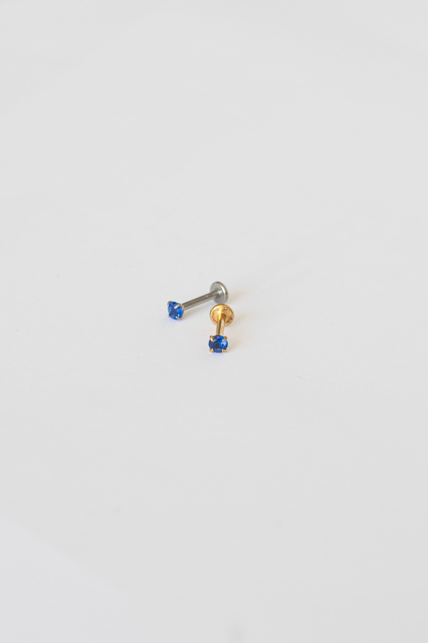 Crystal Flat Back Stud in Blue (Single) - Addy Avenue
