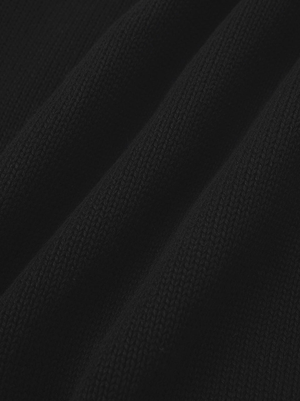 Floral Motif Sweater - Black - Addy Avenue