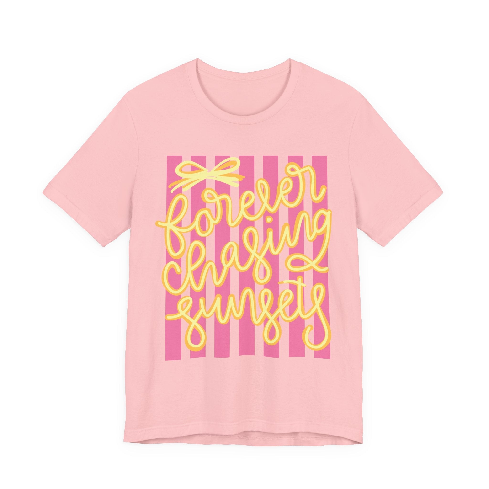 Forever Chasing Sunsets T-Shirt | Sunset Quote Graphic Tee - Addy Avenue
