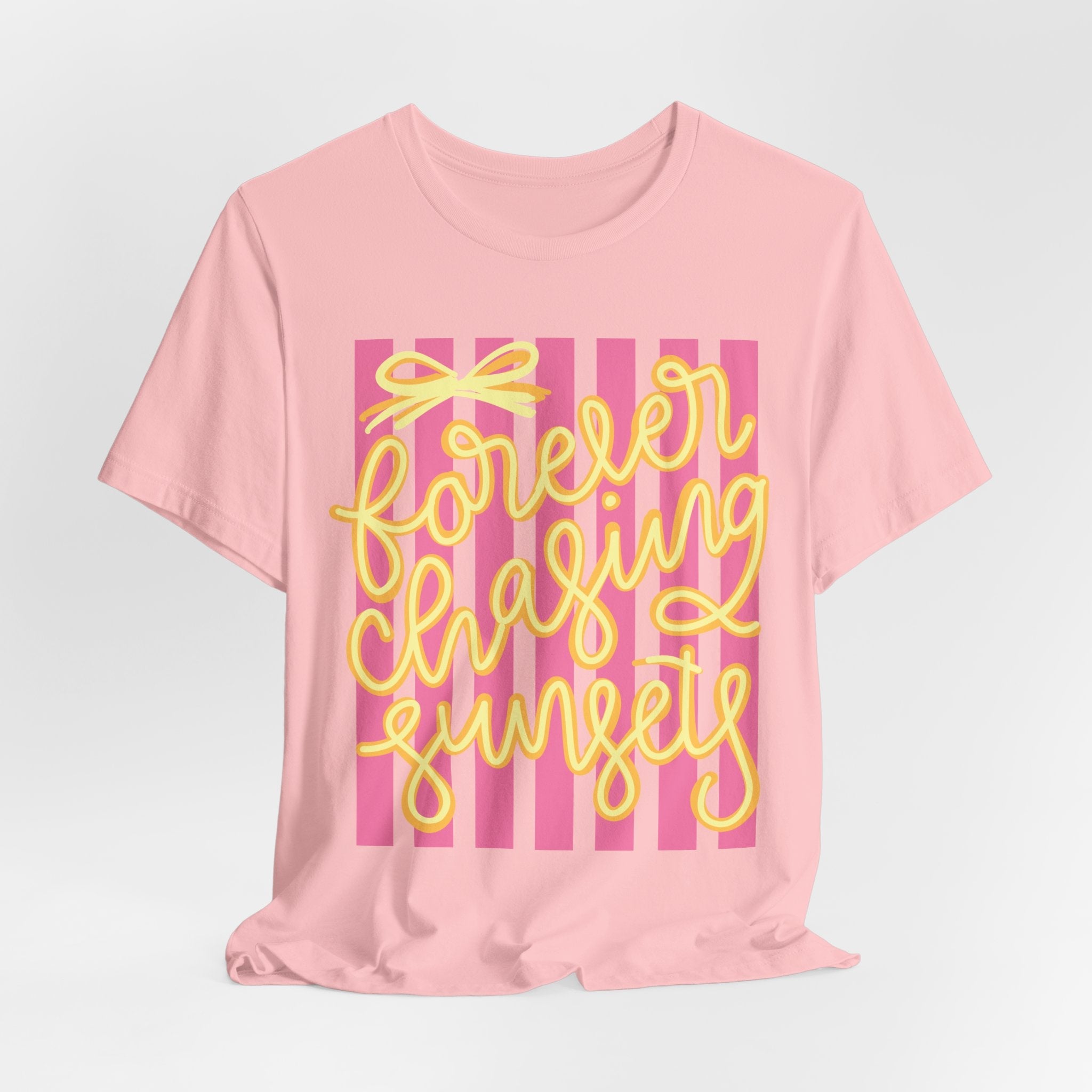 Forever Chasing Sunsets T-Shirt | Sunset Quote Graphic Tee - Addy Avenue