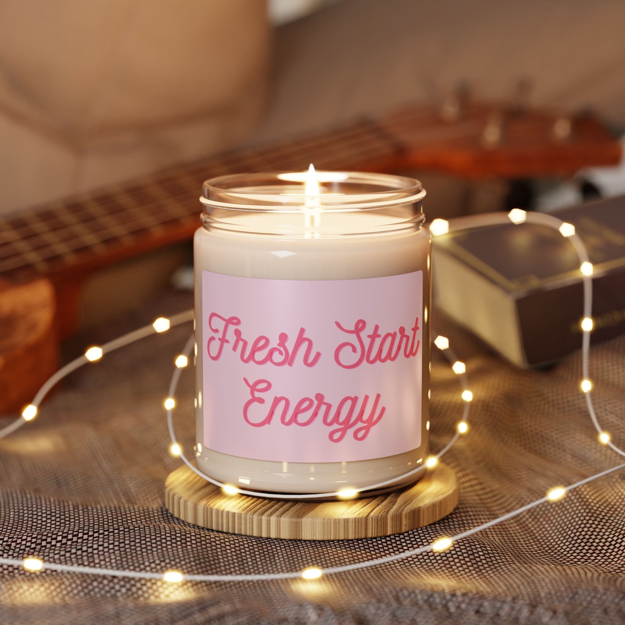 Fresh Start Energy Candle | Scented Soy 9oz - Addy Avenue