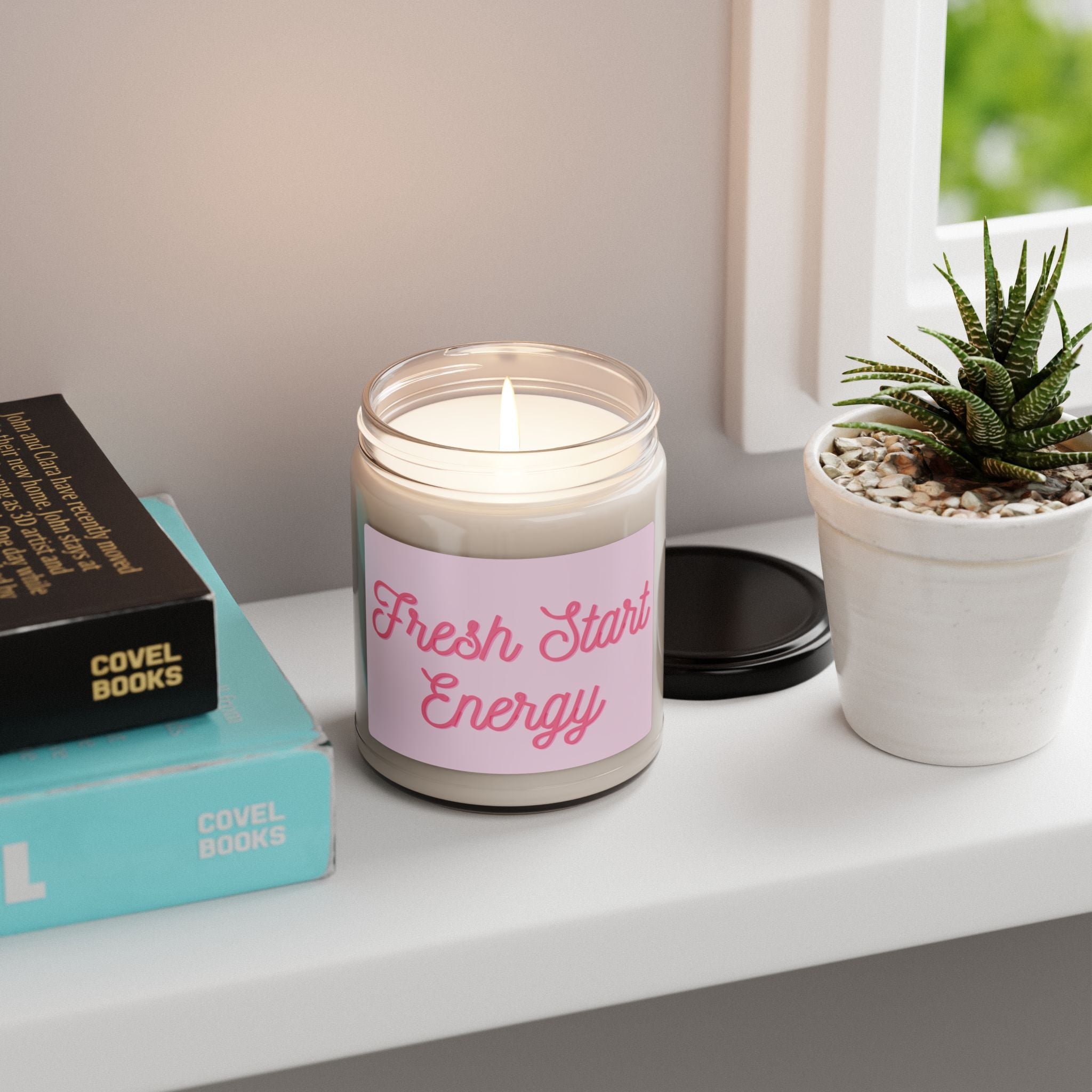 Fresh Start Energy Candle | Scented Soy 9oz - Addy Avenue