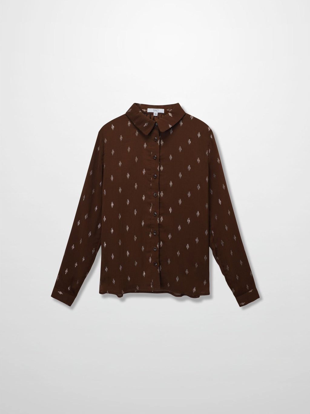Gold Brush Blouse - Brown - Addy Avenue