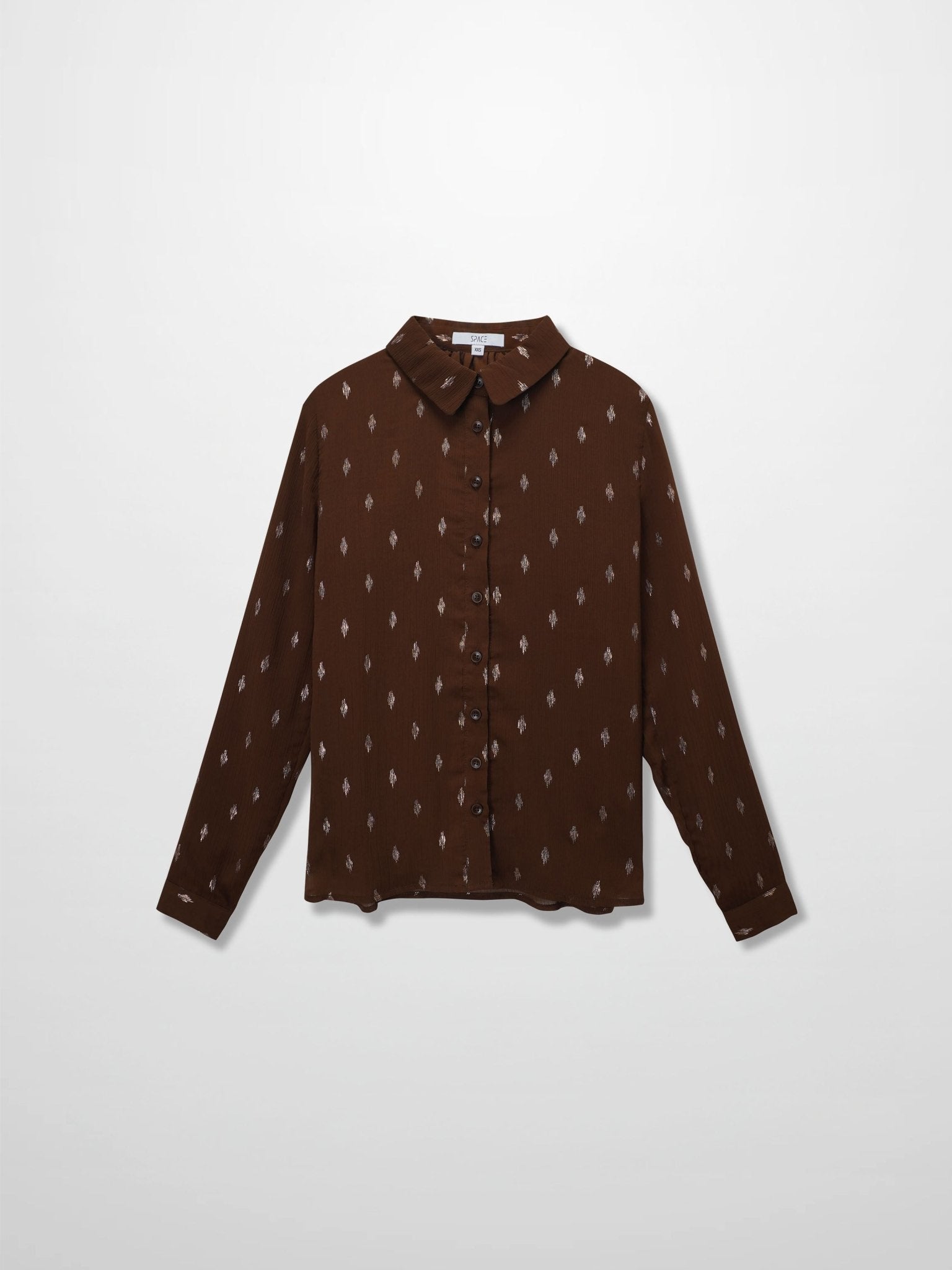 Gold Brush Blouse - Brown - Addy Avenue