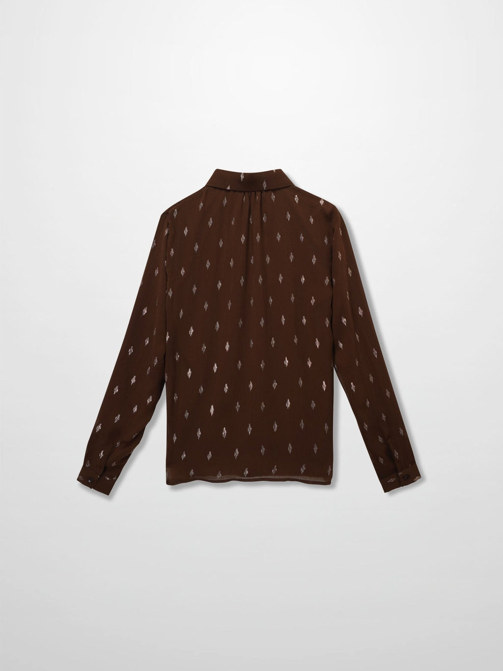 Gold Brush Blouse - Brown - Addy Avenue