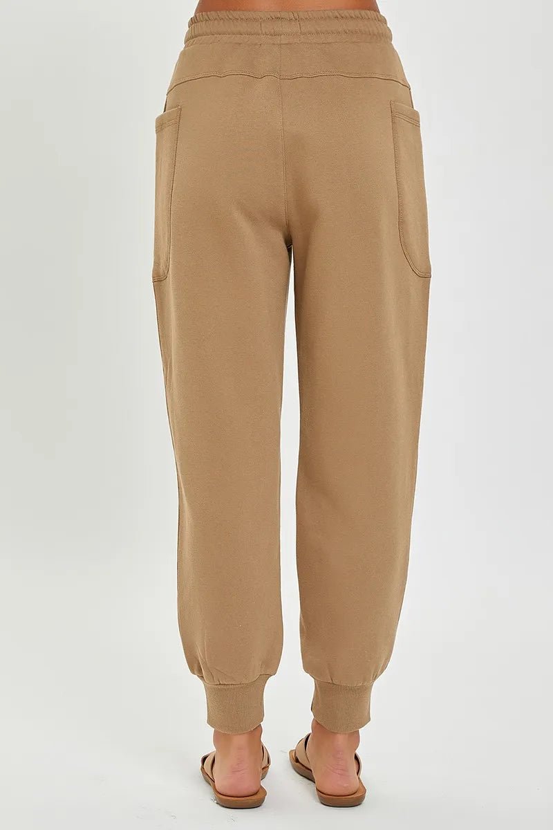 High Rise Relaxed Joggers - Addy Avenue