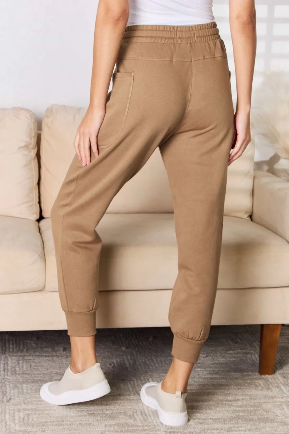 High Rise Relaxed Joggers - Addy Avenue
