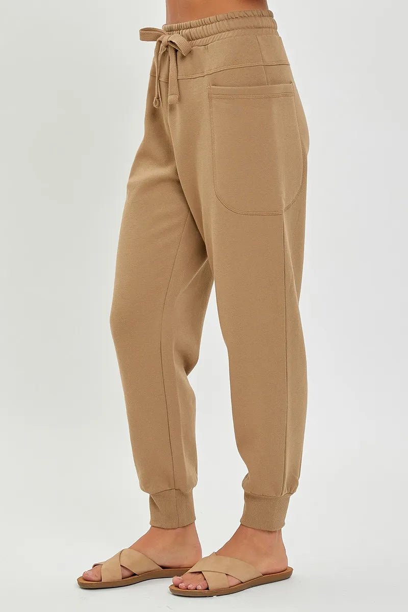 High Rise Relaxed Joggers - Addy Avenue