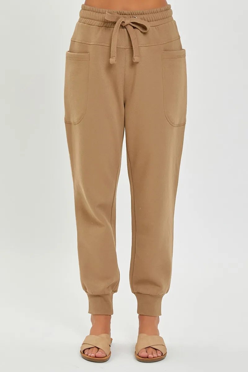 High Rise Relaxed Joggers - Addy Avenue
