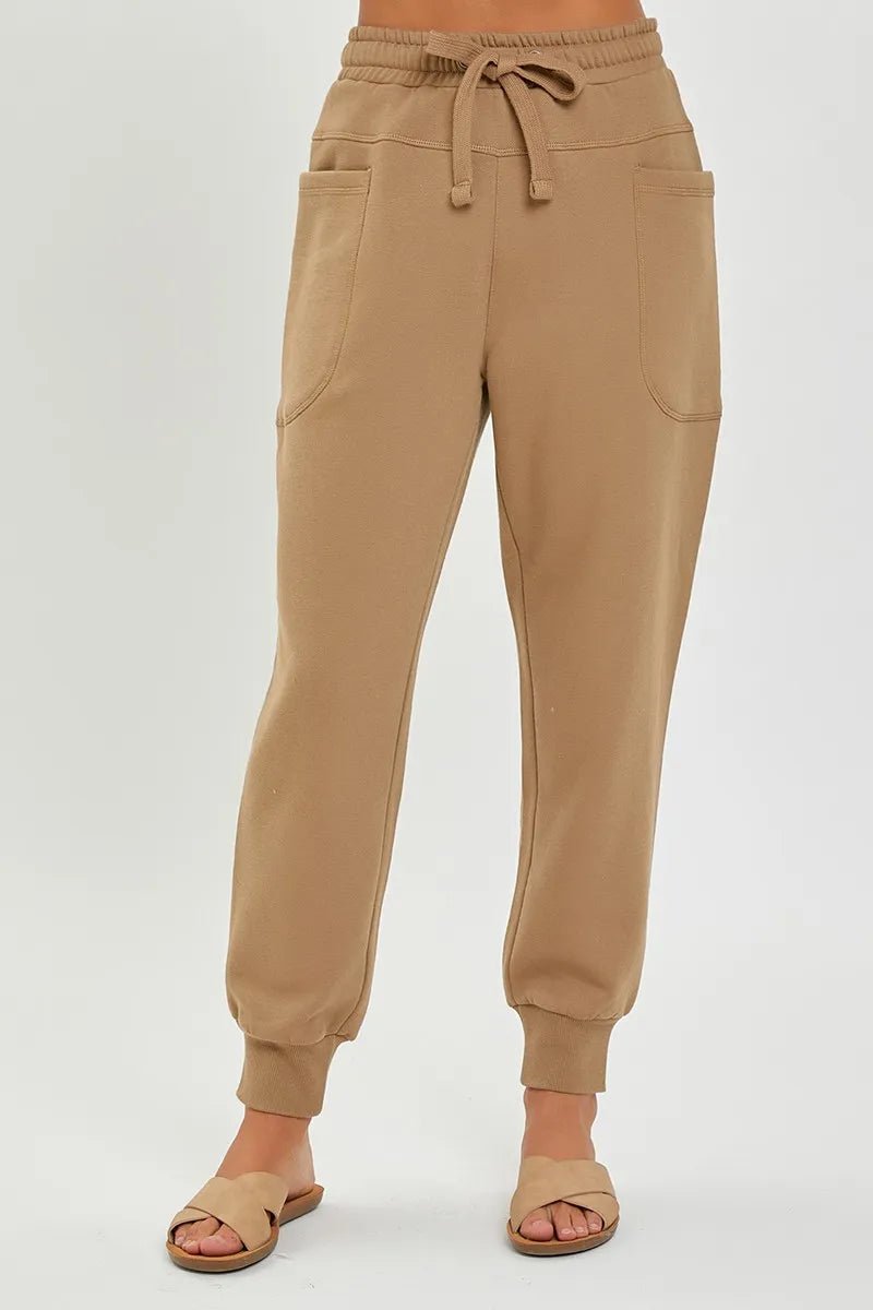 High Rise Relaxed Joggers - Addy Avenue