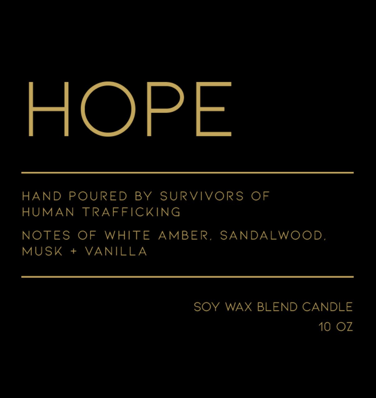 Hope Candle - Addy Avenue