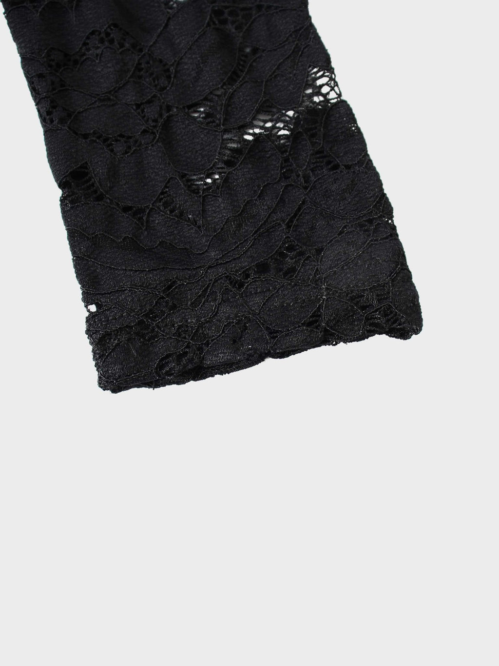 Lace Turtleneck - Black - Addy Avenue