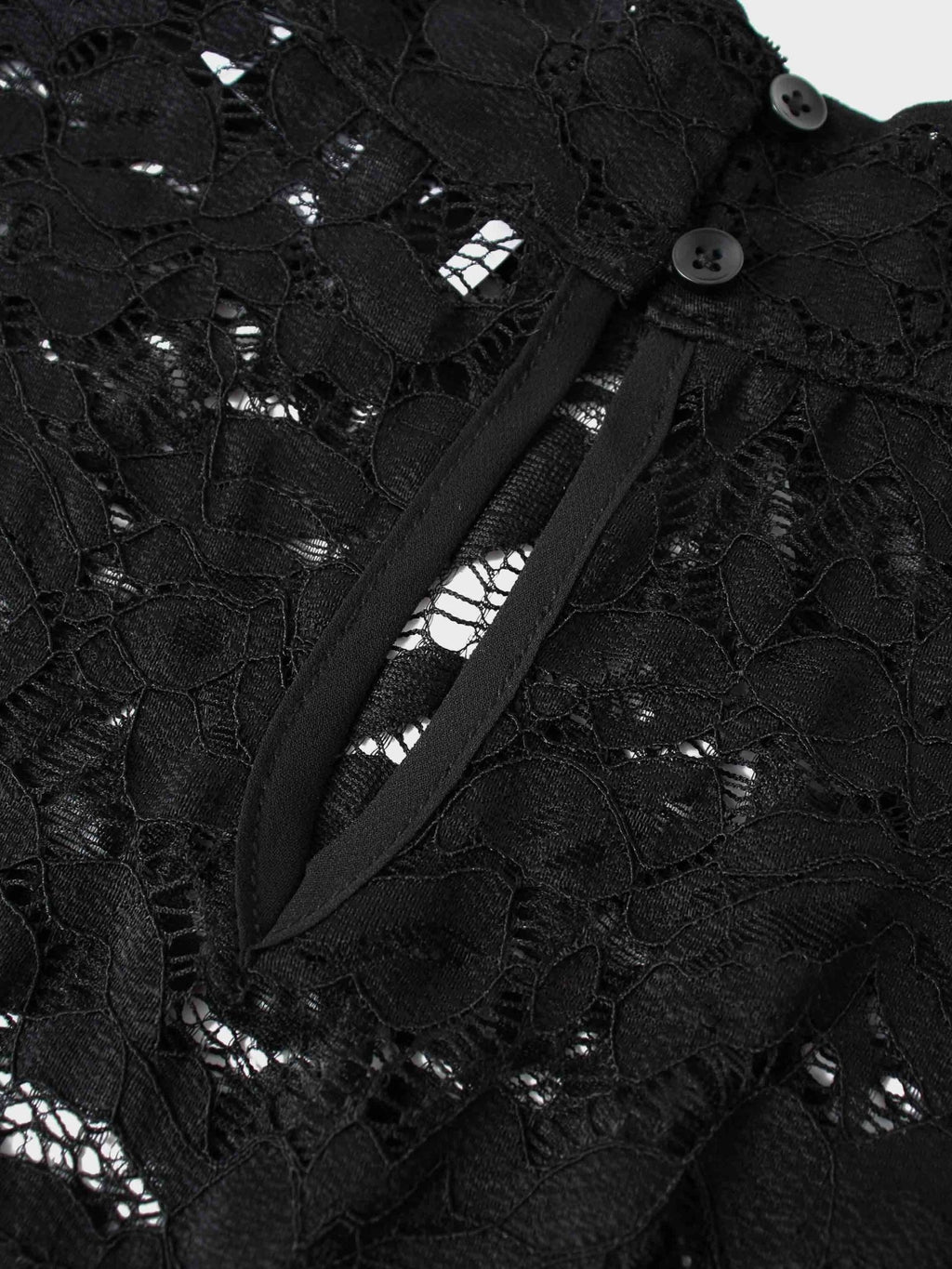 Lace Turtleneck - Black - Addy Avenue