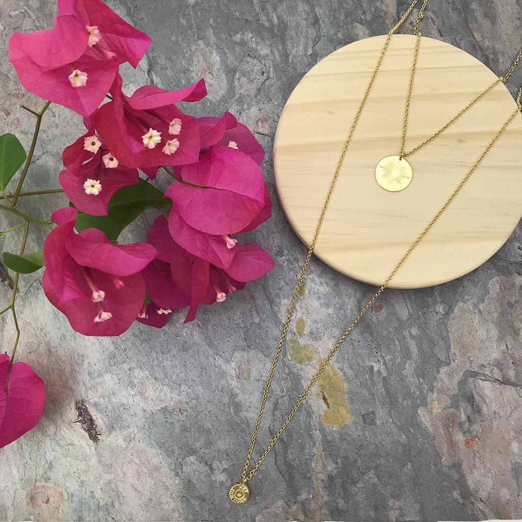 Layered North Star Bullet Necklace - Addy Avenue