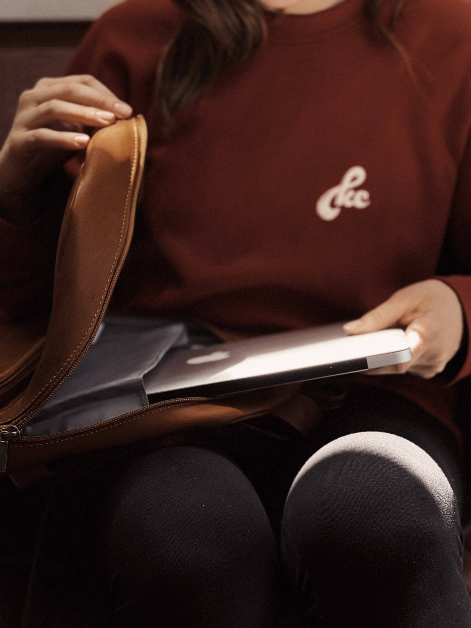 Leather Commuter Backpack - Addy Avenue