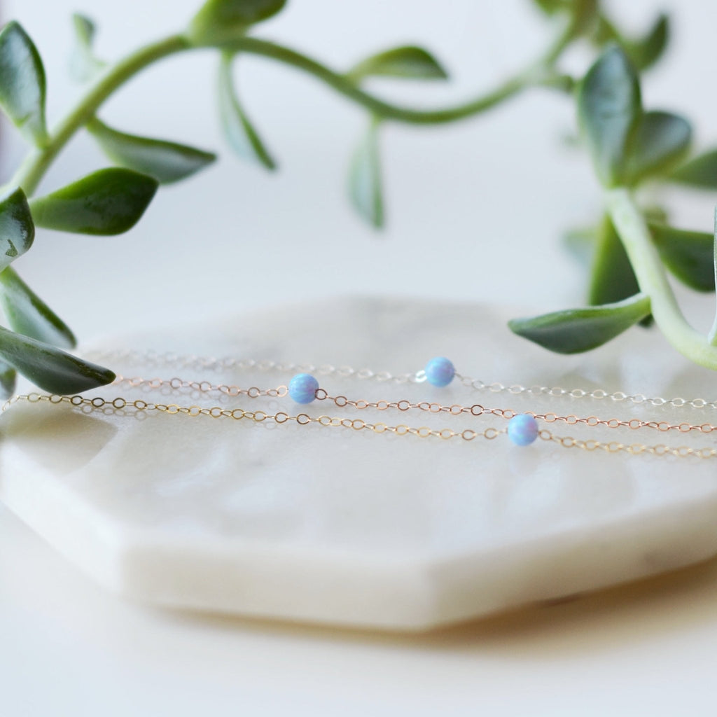 Light Blue Rebecca Bracelet - Addy Avenue