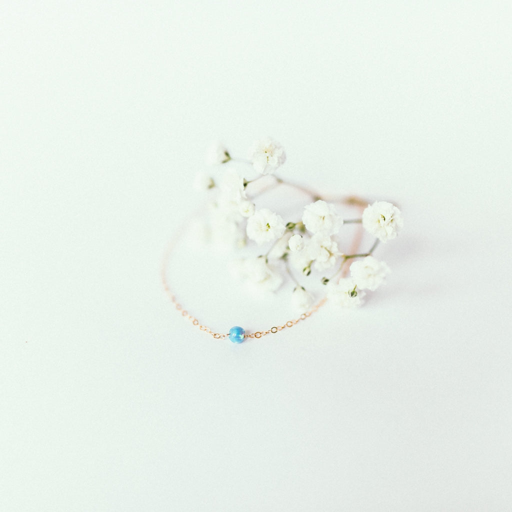 Light Blue Rebecca Bracelet - Addy Avenue